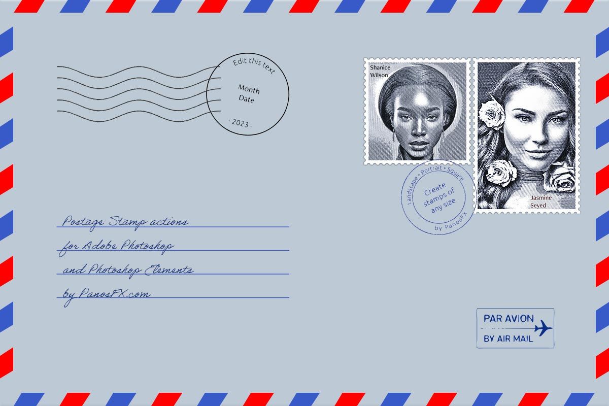 postage stamps - envelope