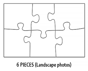 6 pieces
