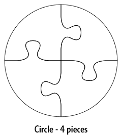 Circle - 4 pieces