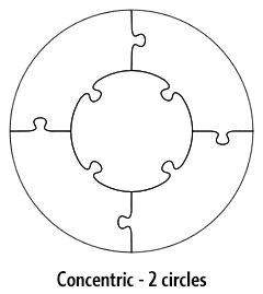 Concentric - 2 circles