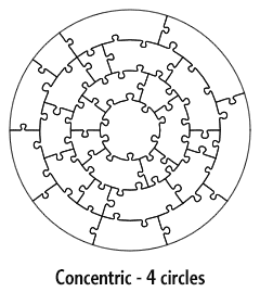 Concentric - 4 circles