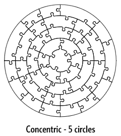 Concentric - 5 circles