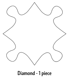 Diamond - 1 piece