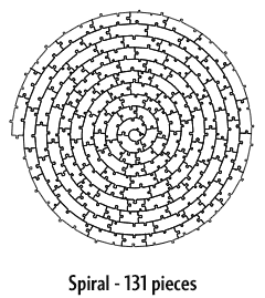 Spiral - 131 pieces