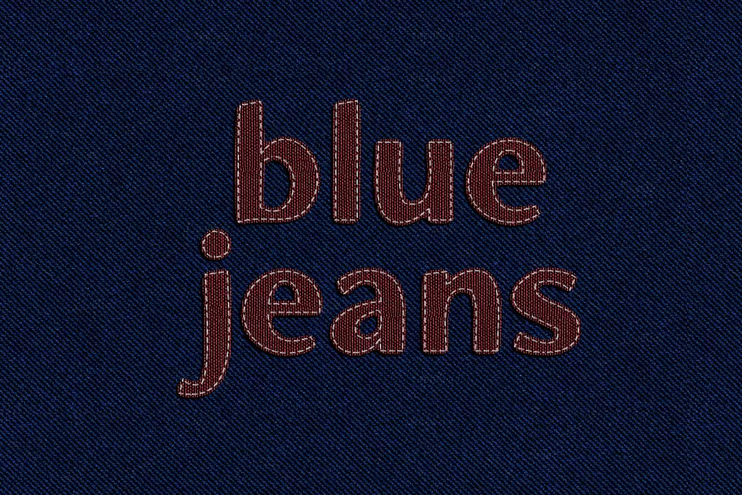 free blue jeans Photoshop pattern