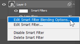 Smart object edit